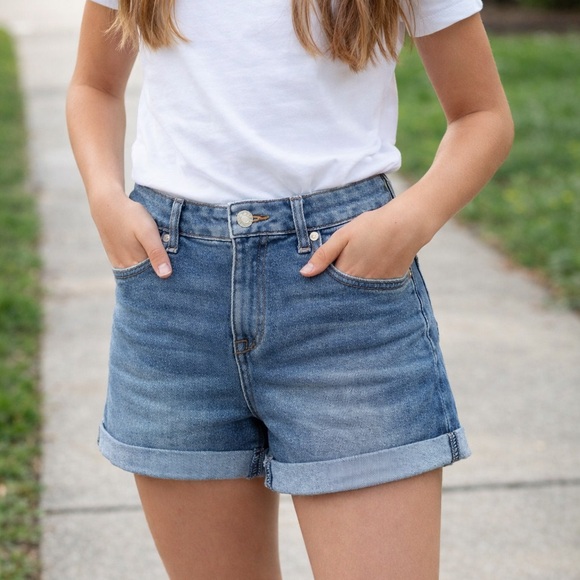 Guess Pants - Guess Women's Blue Jean Shorts